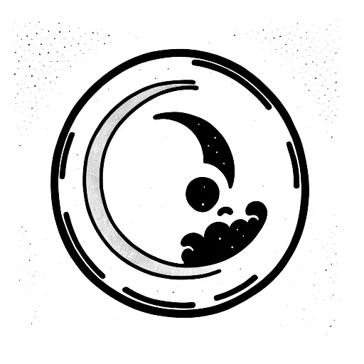 Moon With A Little Man Inside With Proteus