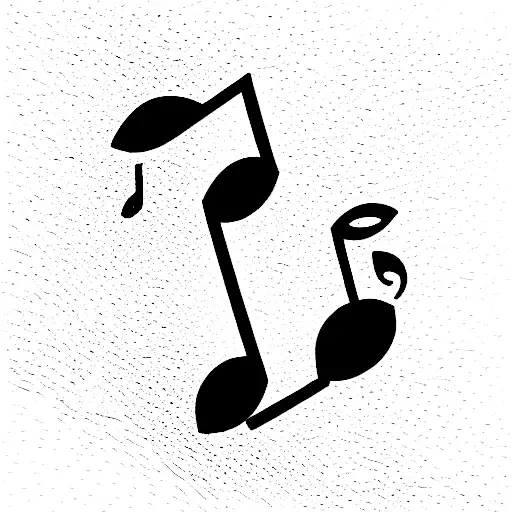 Music Notes And Playing Cards