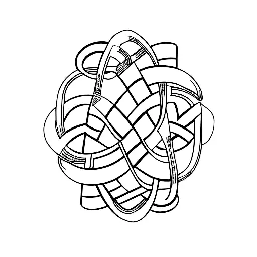 Infinity Symbol With E & M Initials