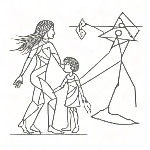 Mother And Daughter Nazca Lines