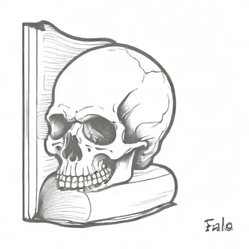 Book Skull