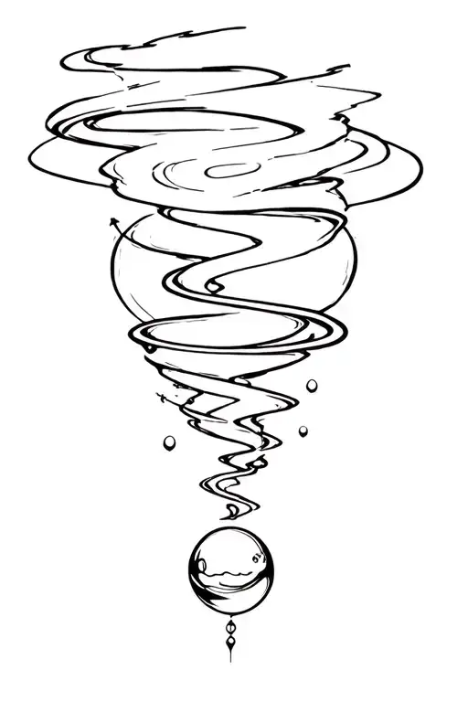 Tornado And Crystal Ball