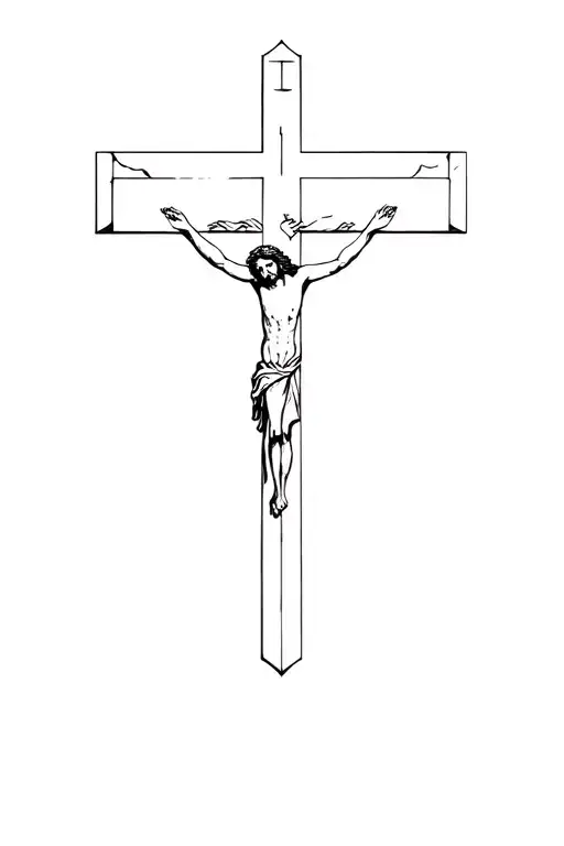Religious Cross Of Jesus Christ