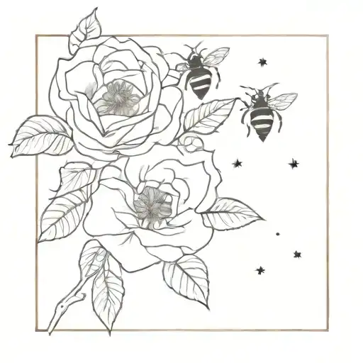 Moon Roses Bees Coffee