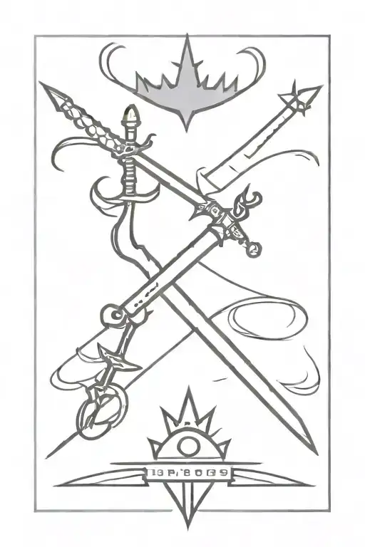 Crown And Sword Piercing