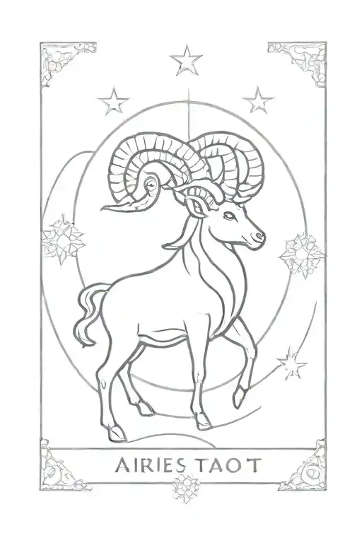 Aries Tarot Card