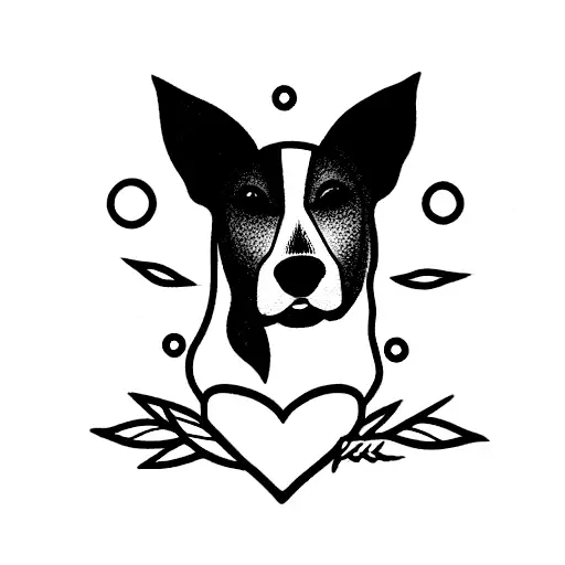 Dog Laing On Back To Receive Cuddles