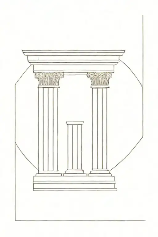 Ancient Greek Or Roman Column