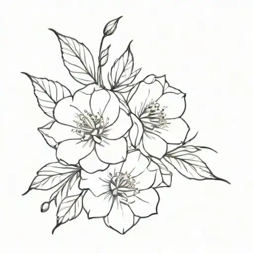 Birth Flowers Wrapped