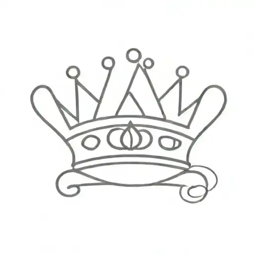 Crown And Infinite Symbol