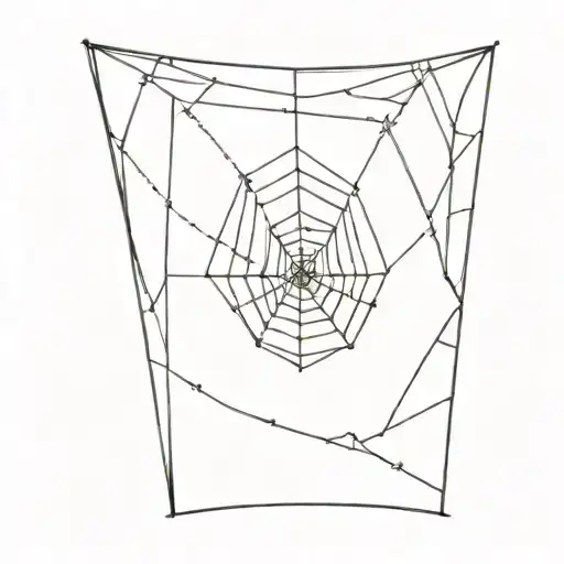 Cathedral With Spider Webs Hanging