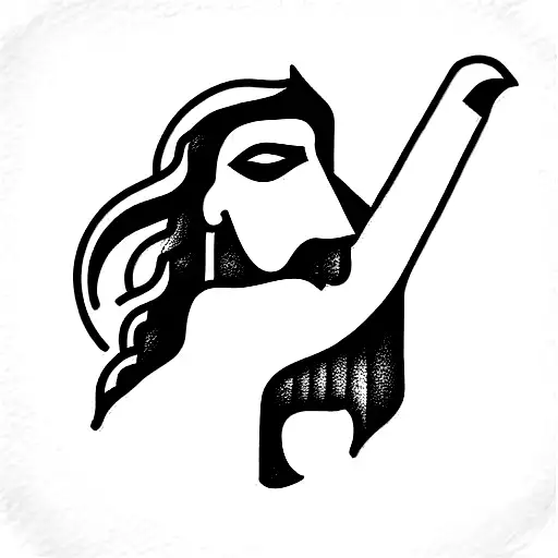 Greek Concept With Freedom And Perseverance