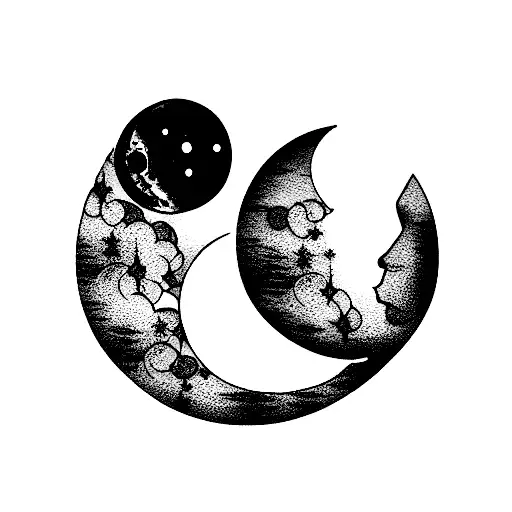 Moon With Wine Glass