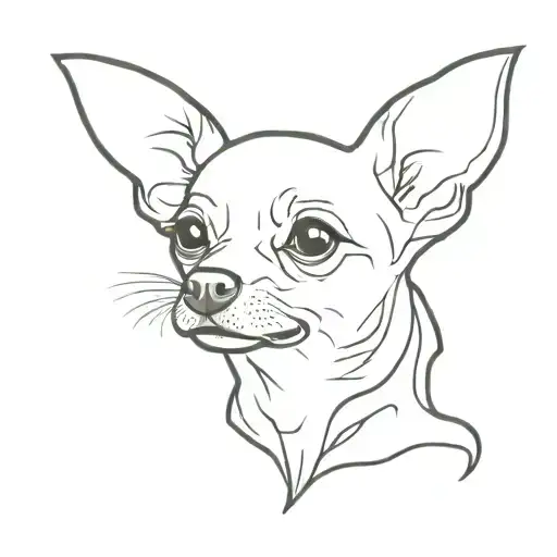 Chihuahua Dog Silhouette