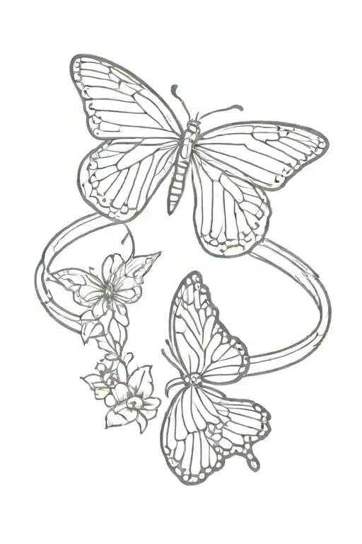 Butterfly Ring Finger