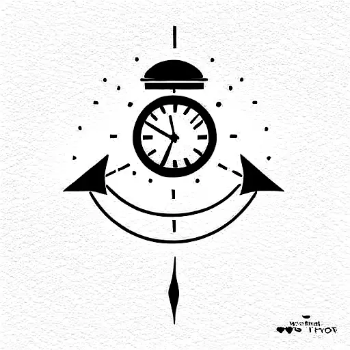 Clock With The Words Memento Mori