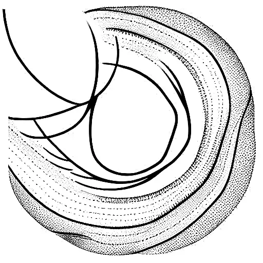 Delicate Abstract With Rombus Shape