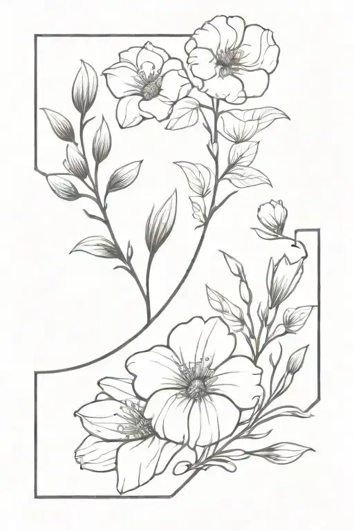 Cover Up Words With Flowers