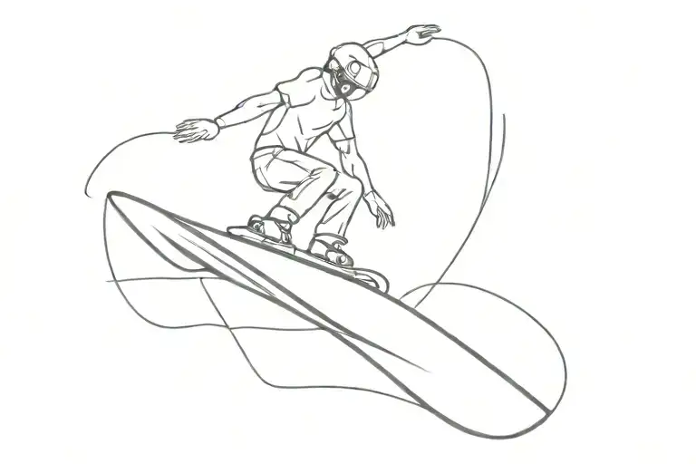 Snowboard Skateboard Surfboard Wakeboard In A Line
