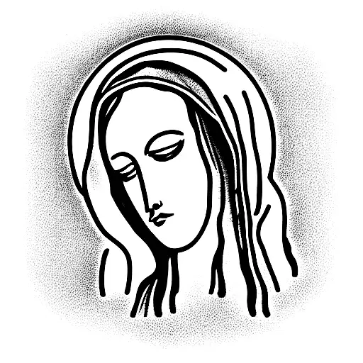 Virgin Mary Of The Pain