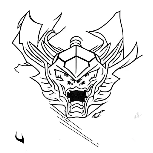 Rostam Son Of Zal Fighting White Monster