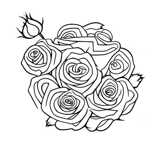 Rose With Number 2005