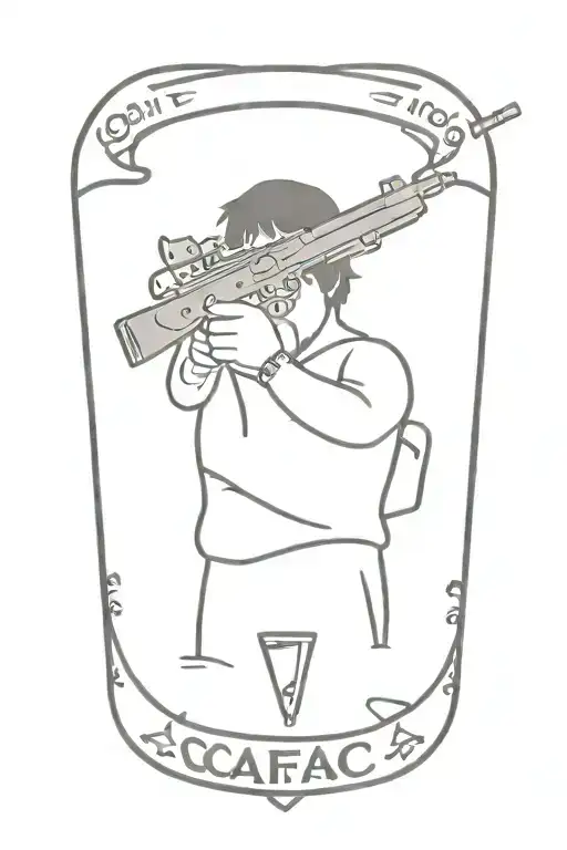 Scarface Smong Weed Crossed Wtih 2 Guns And Surrouned With Drugs And Money