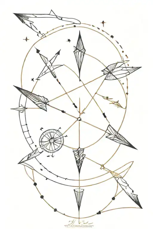 Arrow And Compass