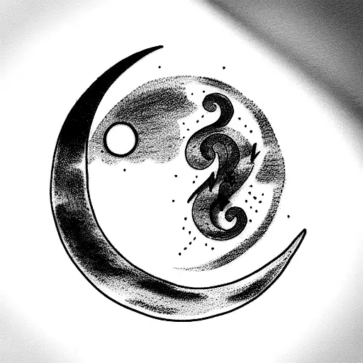 Moon With An Initial