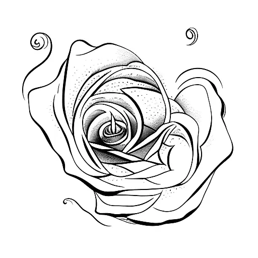 Upside Down Rose