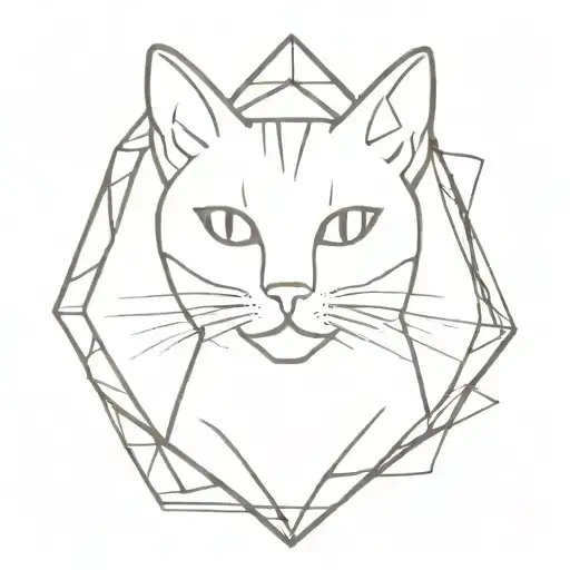 Cat In Diamond