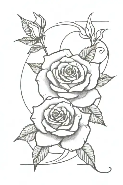 Star And Rose Wrapped