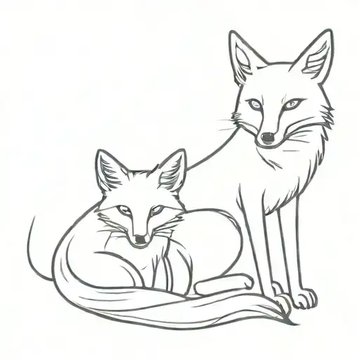 Fox And Cat