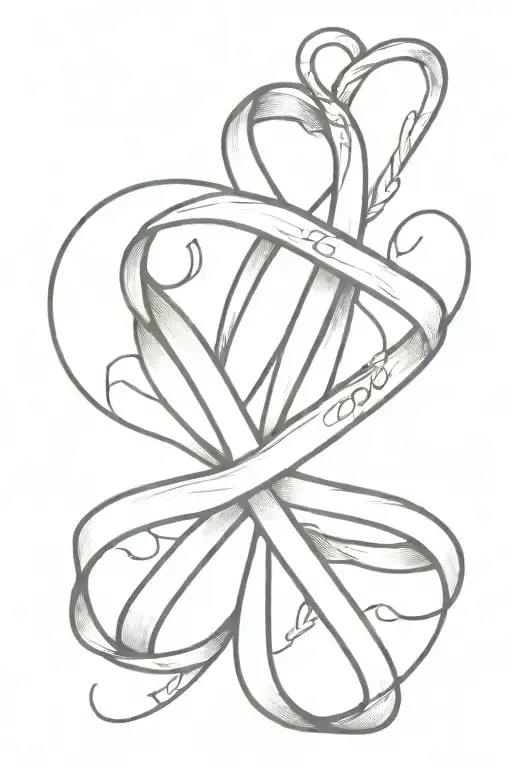 Cancer Ribbon Wrapped Around Don't Loose Hope