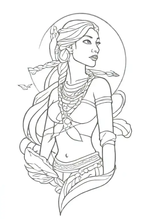 Disney Pocahontas And Heaven