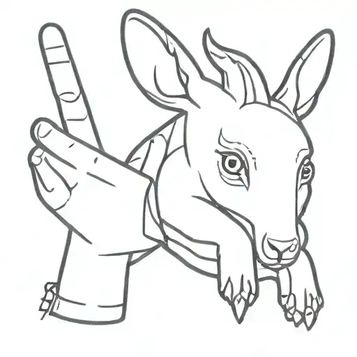 Middle Finger Animal