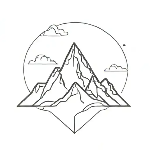 Simple Mountain Peak