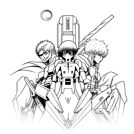 Evangelion And Berserk Crossover