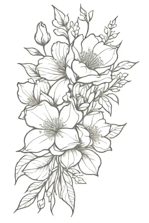 Birth Month Flower Bouquet