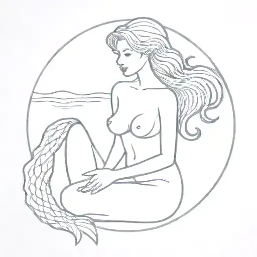 Mermaid Pinup