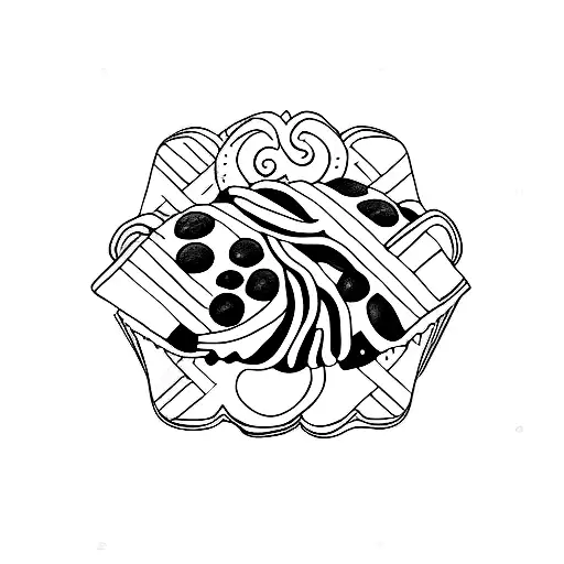 Detail Realism Chocolate Croissant