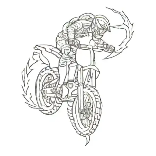 Motocross And Scorpion Wrapped