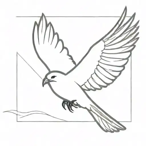 Nighthawk Bird Flying