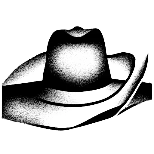 Wood Tick Wearing A Cowboy Hat