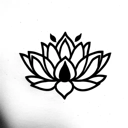 Lotus With The Letters J & M