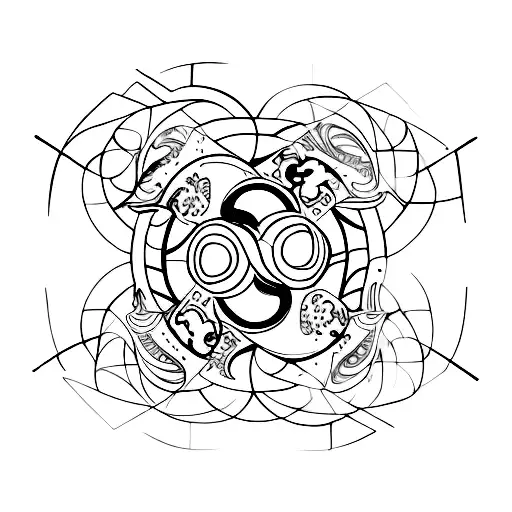 Incorporate Elements Of Baile Urbano With The Ying Yang Symbol