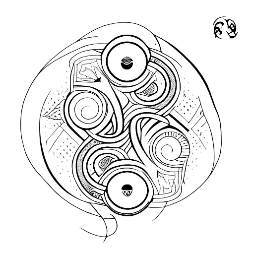 Incorporate Elements Of Urban Dancer With The Ying Yang Symbol