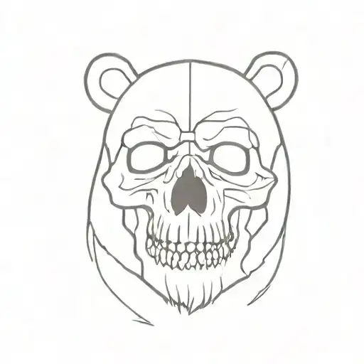 Skull Russian Bear
