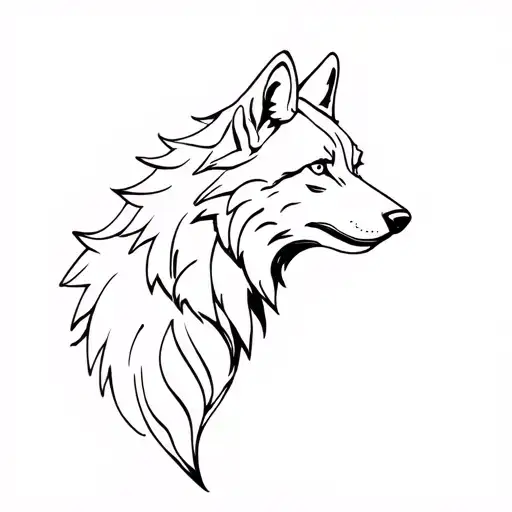 Wolf Silhouette