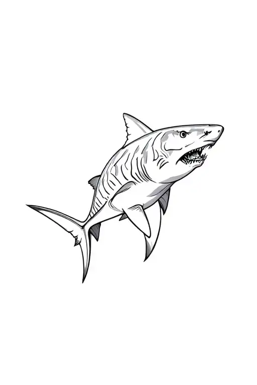 Tiger Shark Fine Line